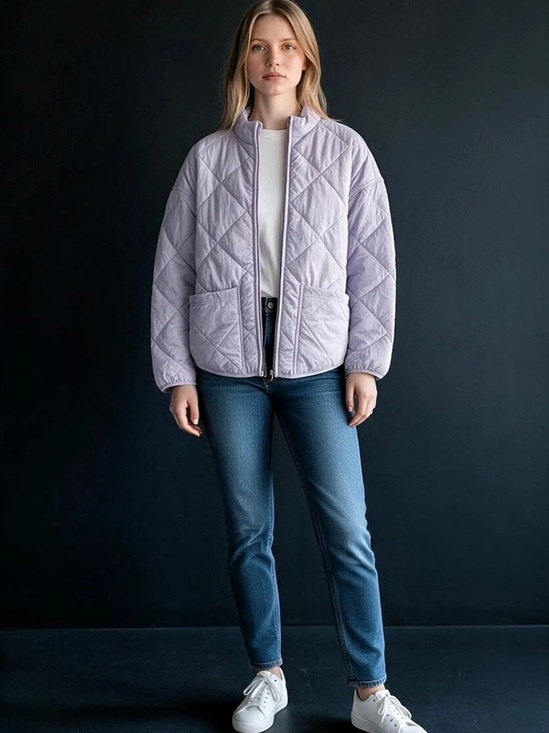 all in motion Jackets & Blazers - Quilted Puffer Jacket in Pink Like New